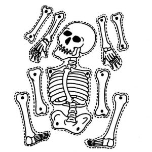 Halloween Printable Skeleton Coloring Pages